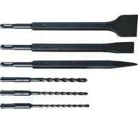 MAKITA jeu de forets et burins SDS-Plus, 6 pièces D-58920.