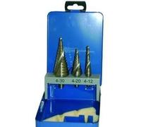 MAKITA jeu de forets étagés HSS-G 4-30/4-12/4-20 mm, 3 pièces P-69951