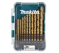 MAKITA jeu de forets HSS-TiN économique pour le métal 13 pièces D-72855