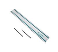 Makita Jeu de rails de guidage 1400mm + 2x Connecteurs de rail de guidage