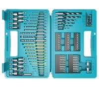 MAKITA jeu d'embouts et de forets 102 pièces dans un coffret en plastique B-68432