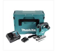Makita JV 103 DSAJ 10,8 V Scie sauteuse sans fil en Coffret Makpac + 2x Batteries BL1020 2,0 Ah + Chargeur