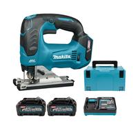 Makita JV002GD201 XGT 40V Max Li-Ion Set De Scie Sauteuse Sans Fil (2x 2,5Ah) Dans Mbox - Poignée En D