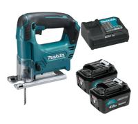 Makita JV101DSME 12V CXT Kit de scie sauteuse sans fil 4,0 Ah batteries x2 ch...