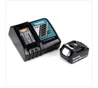 Makita Kit Power Set avec 1x Batteries BL 1860 B 6,0 Ah 18 V + Chargeur rapide DC 18 RC