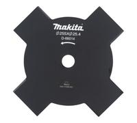Lames 4 dents Ø255 mm pour débroussailleuse DUR368/369 - MAKITA D-66014