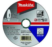 MAKITA lame de coupe en acier 125x1,6x22,23 mm B-35134