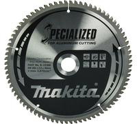 Makita Lame de scie circulaire SPECIALIZED TCT T.C.T - 260 x 30 mm - 80 dents - Aluminium