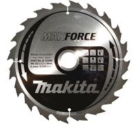 Makita Lame de scie, MAKFORCE TCT T.C.T - 235 x 30 mm - 1,6 mm - 20 dents- Bois