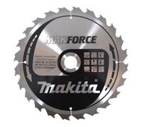 Lame carbure MAKITA B-32172 ''MakForce'' Bois pour scies circulaires Ø270mmx30x24D