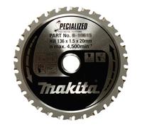 Makita Lame de scie Makita pour tôle 150x20x52Z B-47042 Quantité:1