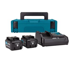 MAKITA Li-ion CXT 12V set 2 pcs BL1041B+1 pc Chargeur rapide DC10SB+1 pc Makpac 197641-2