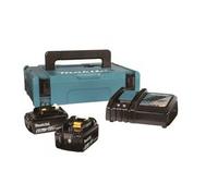 MAKITA Li-ion LXT 18V set 2 pcs BL1860B + 1 pc Chargeur DC18RC + 1 pc Makpac 198116-4
