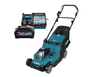 Makita LM004GM103 40V Li-Ion Batterie Set De Tondeuse À Gazon (1x 4.0Ah Batterie) - 43cm