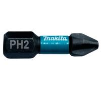 Makita longueur de bit de PH-2 de 25 mm, 2 pièces
