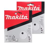 10 DISQUES ABRASIFS MAKITA Ø 125 MM GRAIN 80 AUTO-AGRIPPANT 8 TROUS (MULTIMATÉRIAUX) -P-33364