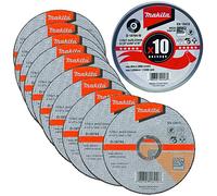 Makita Disques à tronçonner MAKD1876410 115 mm – Lot de 10