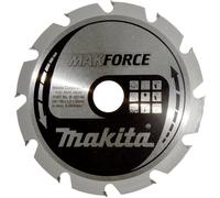 Makita MAKFORCE B-32144 Lame de scie circulaire au carbure 190 x 30 x 1.4 mm Nombre de dents: 12 1 pc(s)