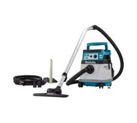 Makita Makita Aspirateur sans fil 15L 2x18V sec (sans batterie, sans chargeur) avec adaptateur radio AWS WUT01 Quantité:1