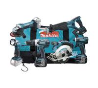 Makita Makita batterie machine set 18V DLX6011 Quantité:1