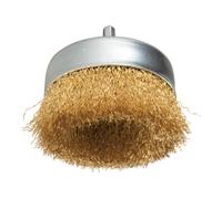 Makita Makita Brosse à coupe ondulée D-73645 Ø 80 mm, zinguée, 1/4" hexagonal Quantité:1