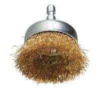 Makita Makita Brosse à tête ondulée D-73617 Ø 50 mm, zinguée, hexagone 1/4" Quantité:1