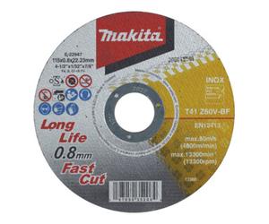 Makita Makita Disque de tronçonnage 115×0,8 mm INOX Quantité:1