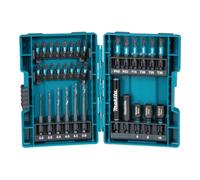 Makita - Coffret Impact Black De 32 Embouts + 1 Porte-embouts Magnétique Makita