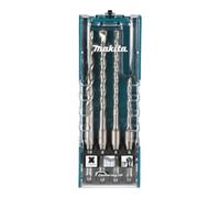 Makita Jeu de forets à pierre SDS-PLUS E-13596 – 4 pièces Ø 5/6/8/10 mm