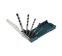 Makita Jeu de forets polyvalents E-14255 en carbure de tungstène – 5 pièces (4,5,6,8,10 mm)