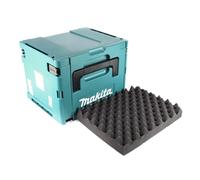 Makita MAKPAC 4 Coffret + Insert universel pour outils sans fil Makita 18V (Visseuses, Scies, Ponceuses)