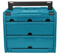 Makita P -84349 Makstor Coffret De Transport NR.4-5 - 395 X 295 X 320 Mm - 5 Tiroirs