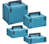 Makita MAKPAC Mallette de rangement Gr. 1 + Gr. 2 + Gr. 3 + Gr. 4