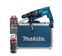 Makita Marteau combiné Makita HR2631FT13, pour SDS-PLUS, 26 mm, en coffret aluminium Quantité:1