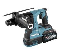 Makita Marteau sans fil HR003GM201 SDS+ 40 V max/4,0 Ah avec 2 batteries + chargeur en coffret Makpac