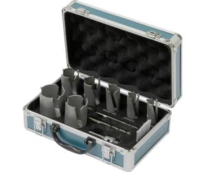 Makita Mehrzwecklochsägen-Set HM 10-teilig D-51281 Jeu de scies-cloches 22 mm, 25 mm, 29 mm, 35 mm, 38 mm, 45 mm, 51 mm 1 pc(s)