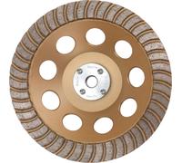 Makita meule diamantée avec amortisseur 125 mm - M14 - segment turbo