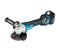 Makita Meuleuse 18V, 5,0Ah, 2 accus+chargeur - DGA511RTJ