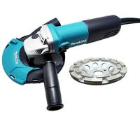 Makita Meuleuse À Béton 125 Avec Aspiration 191W06-8 Et 125Mm Disque À Meuler