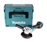 Makita DGA 511 ZJ Meuleuse d'angle sans fil 18V 125mm Brushless Solo + Coffret Makpac - sans batterie, sans chargeur