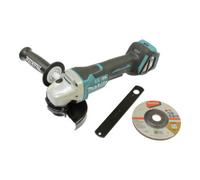 Makita Meuleuse d'angle sans fil Makita DGA517Z 18,0 V avec interrupteur à palette (sans batterie, sans chargeur) Quantité:1