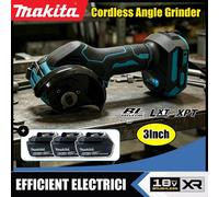 Makita - mini-meuleuse d'angle de 3 pouces, machine de découpe électrique sans fil, outil électrique de polissage et de découpe, scie circulaire, pour 18V No Battery