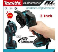 Makita Mini-meuleuse d'angle sans fil 3 pouces, outil de coupe électrique 3 pouces, scie circulaire, outil électrique, batterie 18V No Battery