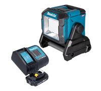 Makita ML 005 G SA1 Lampe de chantier sans fil 18 / 40 V max. 3.600 lm + 1x batterie 2,0 Ah + chargeur
