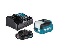 Makita ML 107 DSA1 Lampe sans fil 12 V max. 200 lm LED + 1x batterie 2,0 Ah + chargeur