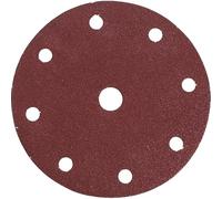 MAKITA P-32007 - Pack 10 lijas perforadas con velcro 150 mm para BO6030-40 grano 320