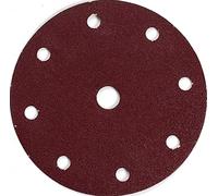 10 DISQUES ABRASIFS MAKITA Ø 150 MM GRAIN 400 AUTO-AGRIPPANT 8 + 1 TROUS-P32013