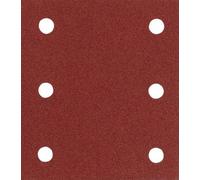 Makita Feuilles abrasives P-33093 114 x 102 mm Grain 60 10 feuilles 3+3 trous Auto-agrippant