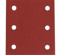 Makita Accessoires feuille abrasive 102x114 mm Grain 120 RED 10 pcs.