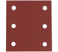 Makita P-33124 Papier abrasif pour ponceuse vibrante avec bande auto-agrippante Grain 120 (L x l) 102 mm x 115 mm 10 pc(s)